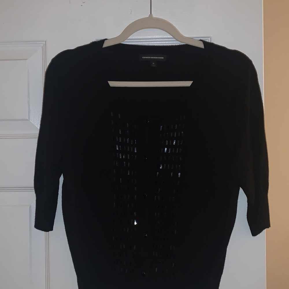 Sequin Cardigan